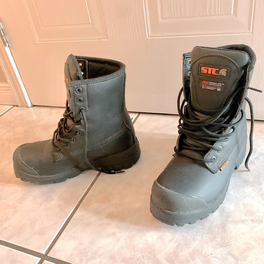 Work/safety boots steel toe protector